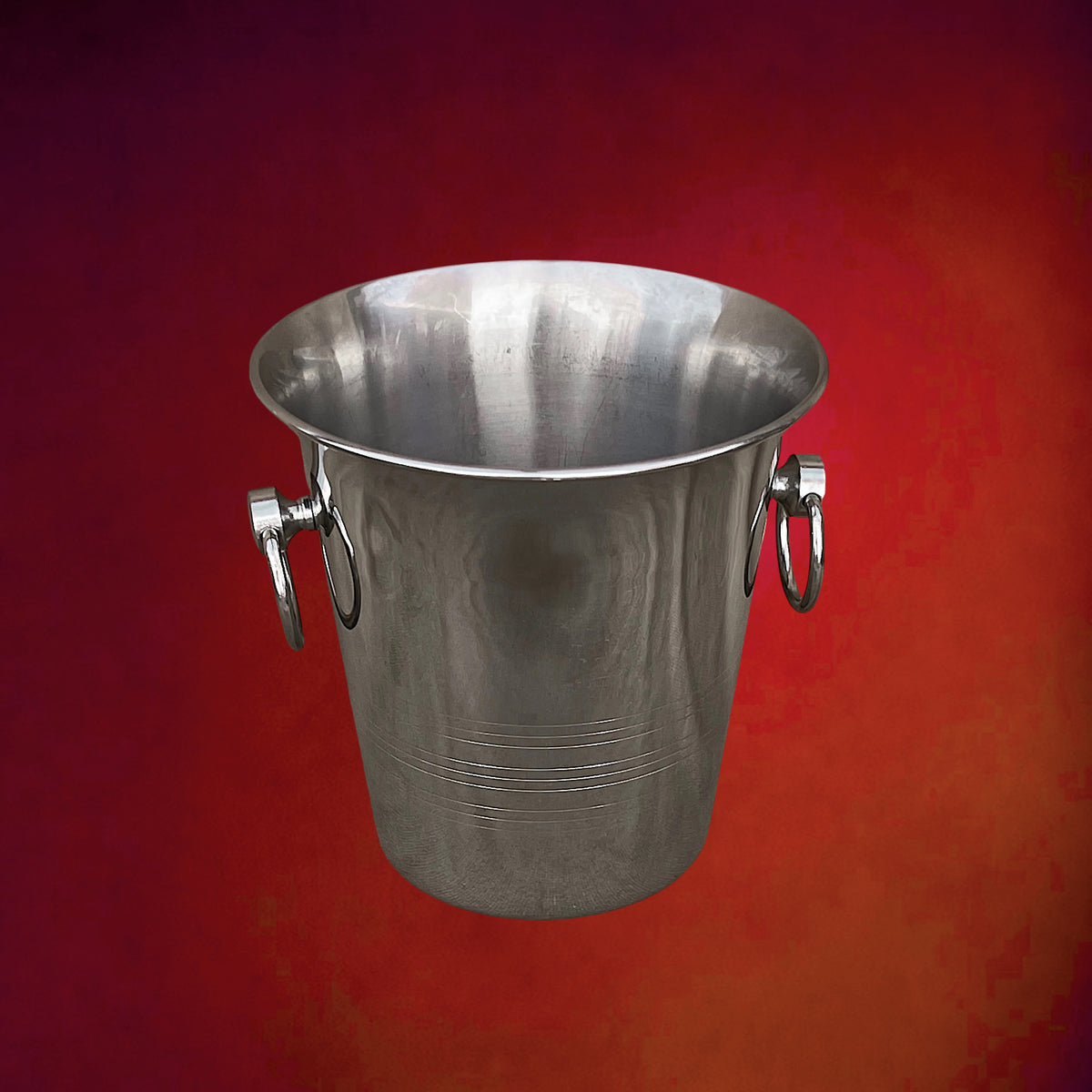 Seau à Champagne Guy Degrenne en Inox 18/8 – Made in France – Années 70