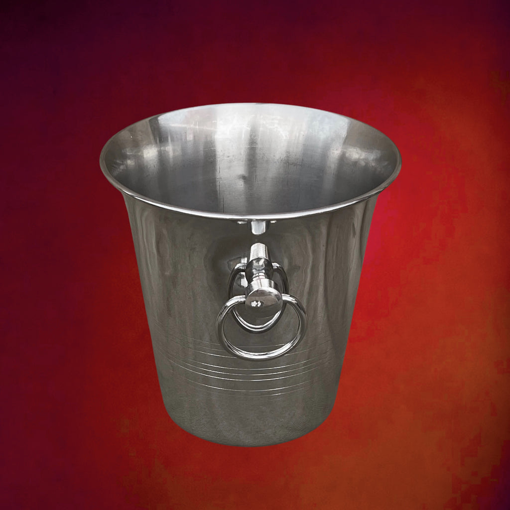 Seau à Champagne Guy Degrenne en Inox 18/8 – Made in France – Années 70