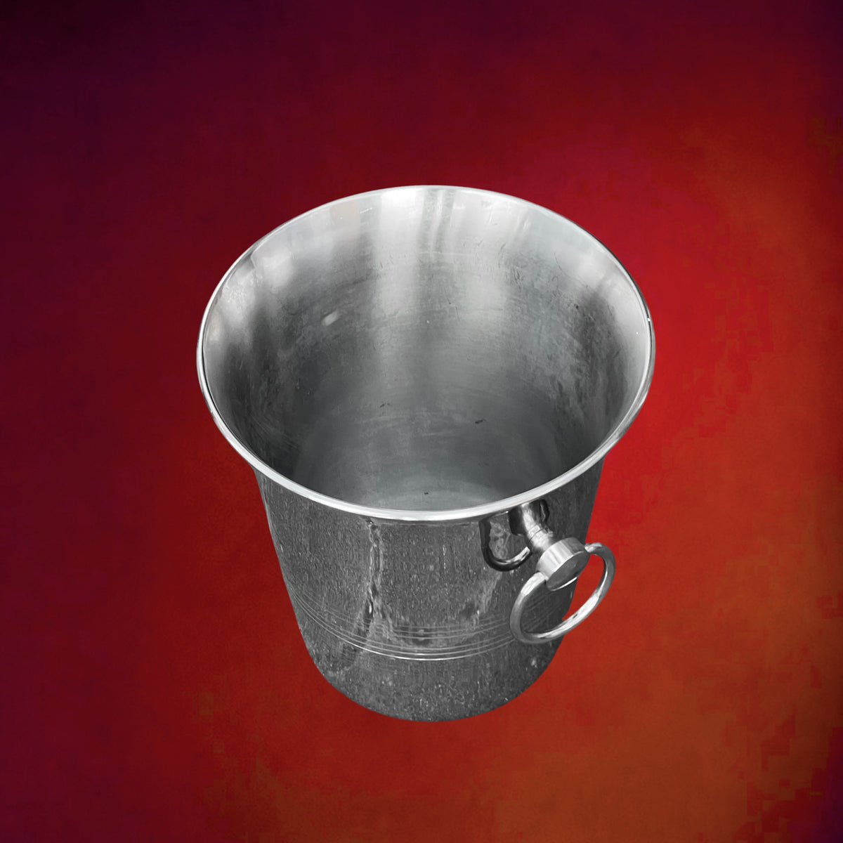Seau à Champagne Guy Degrenne en Inox 18/8 – Made in France – Années 70