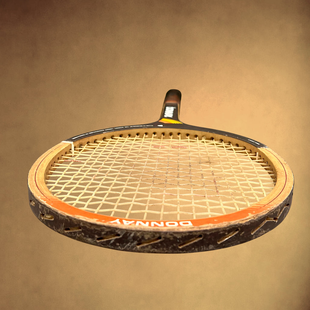 Raquette de Tennis Donnay Ace My Choice en Bois, Signature Björn Borg – Années 70