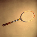 Raquette de Tennis Donnay Ace My Choice en Bois, Signature Björn Borg – Années 70
