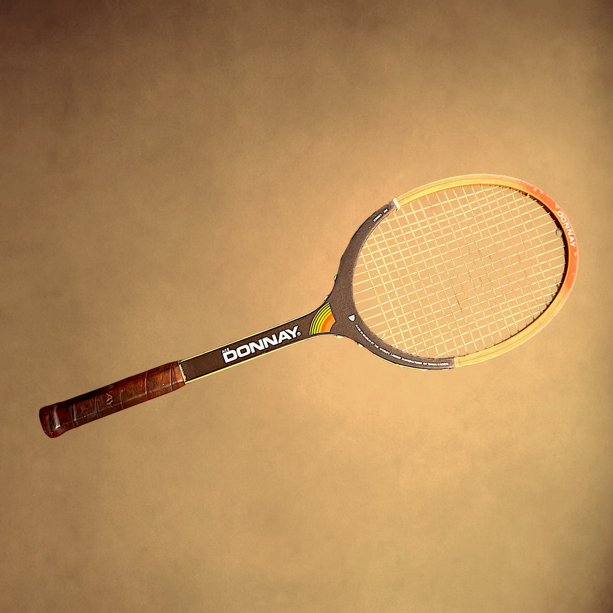 Raquette de Tennis Donnay Ace My Choice en Bois, Signature Björn Borg – Années 70