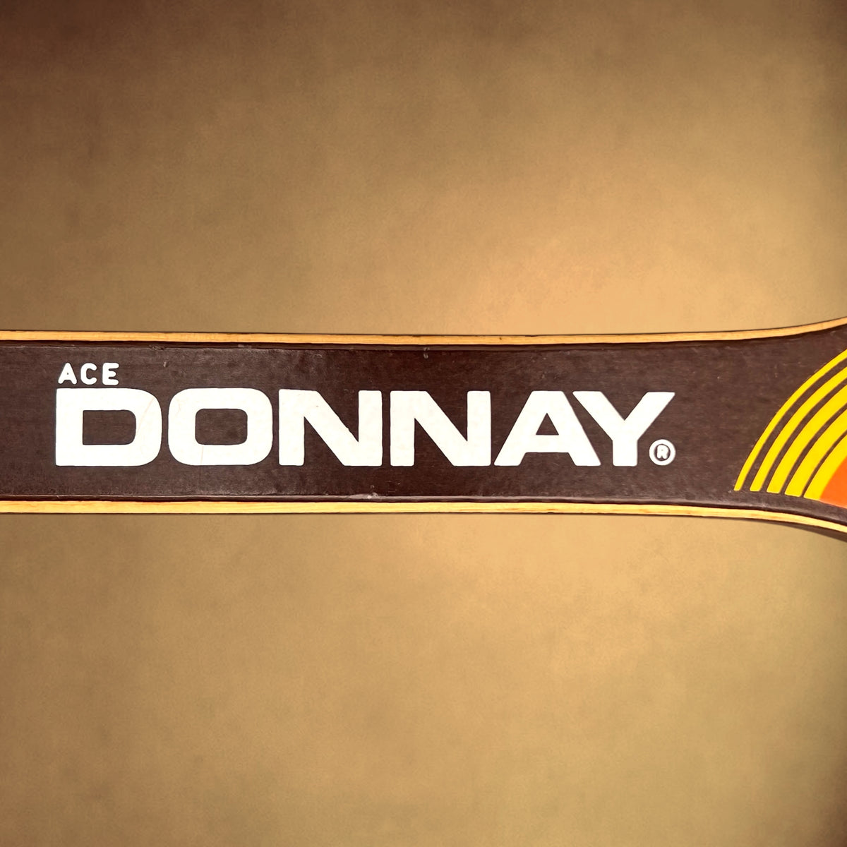 Raquette de Tennis Donnay Ace My Choice en Bois, Signature Björn Borg – Années 70