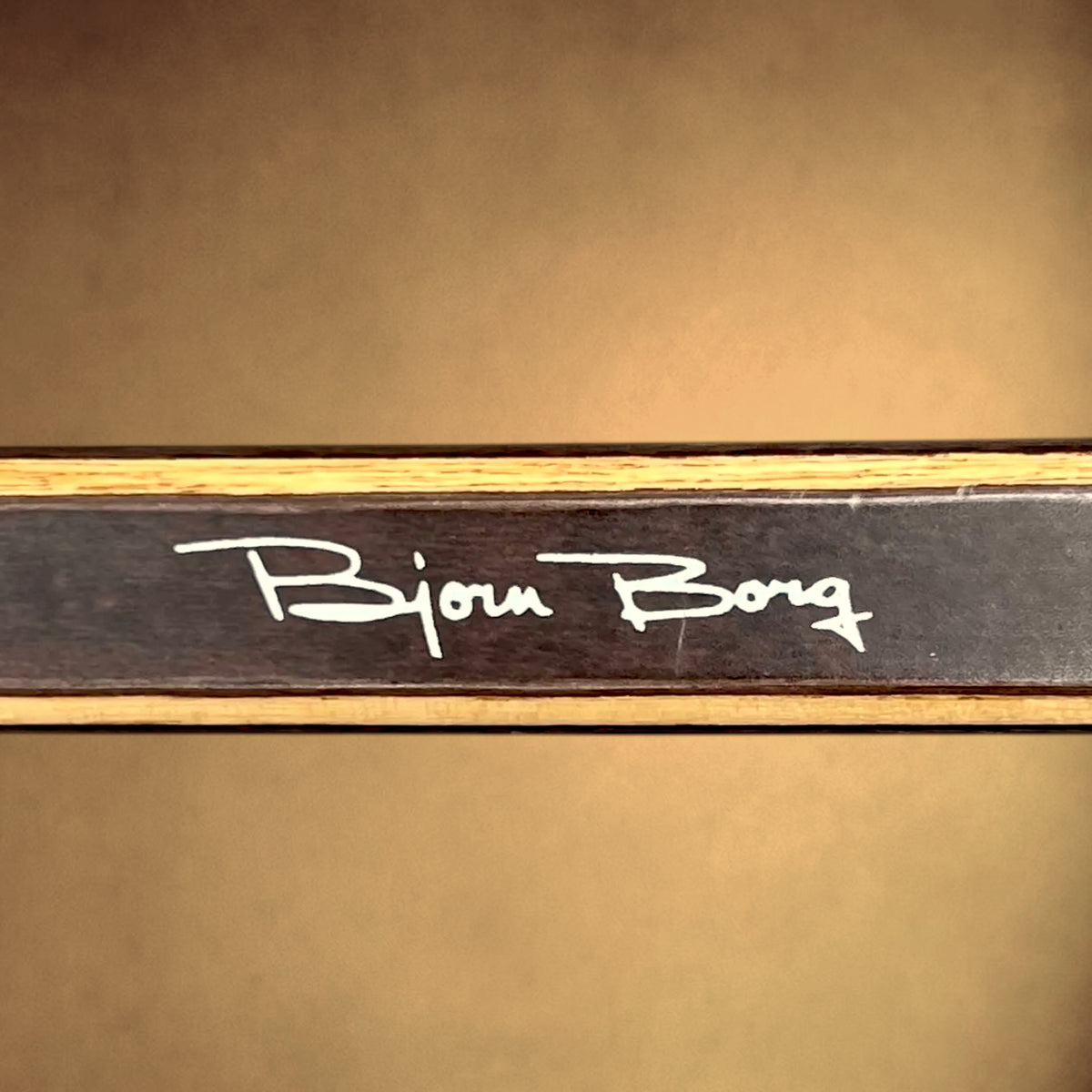 Raquette de Tennis Donnay Ace My Choice en Bois, Signature Björn Borg – Années 70