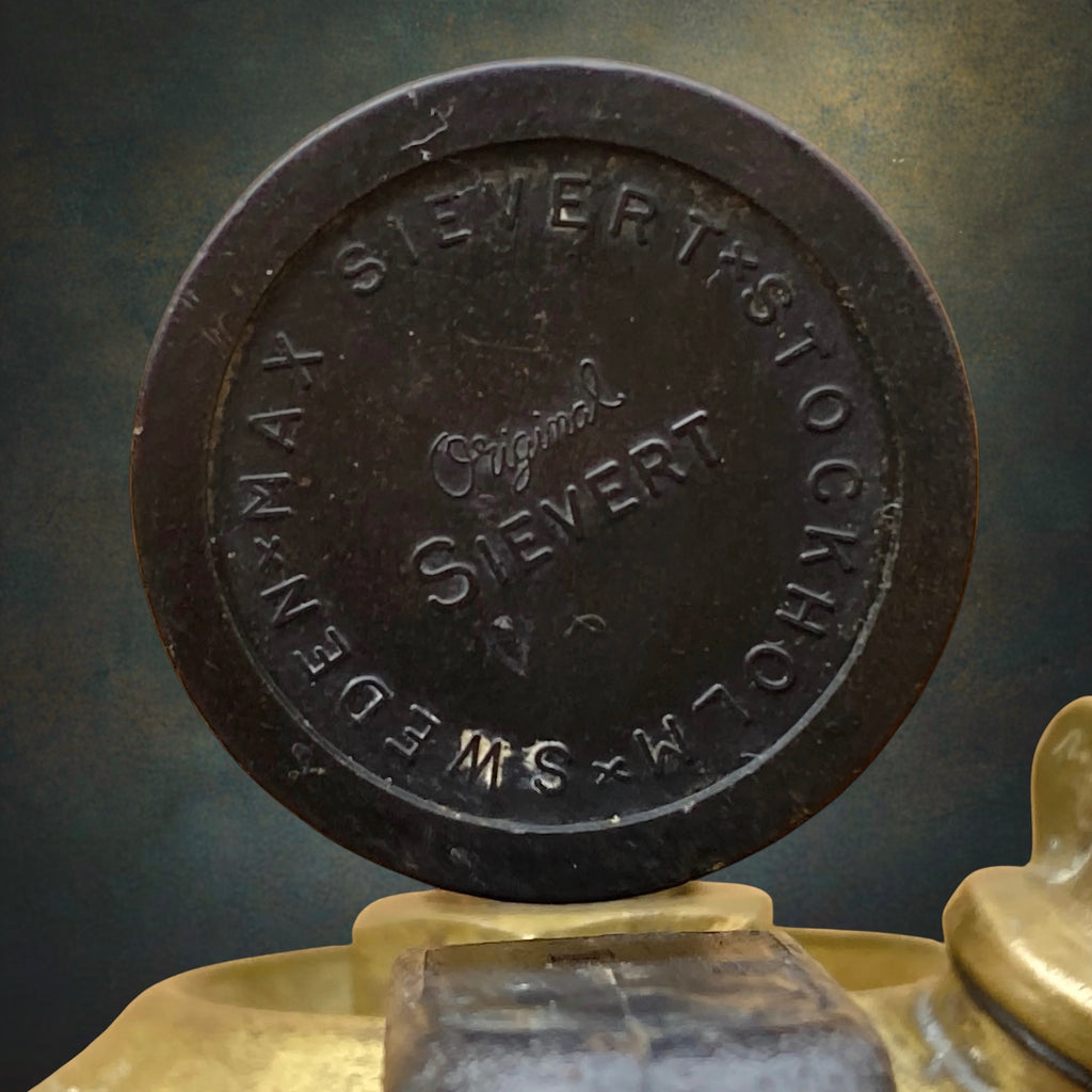 Lampe à Souder Original Sievert en Laiton – Suède, Années 50-60