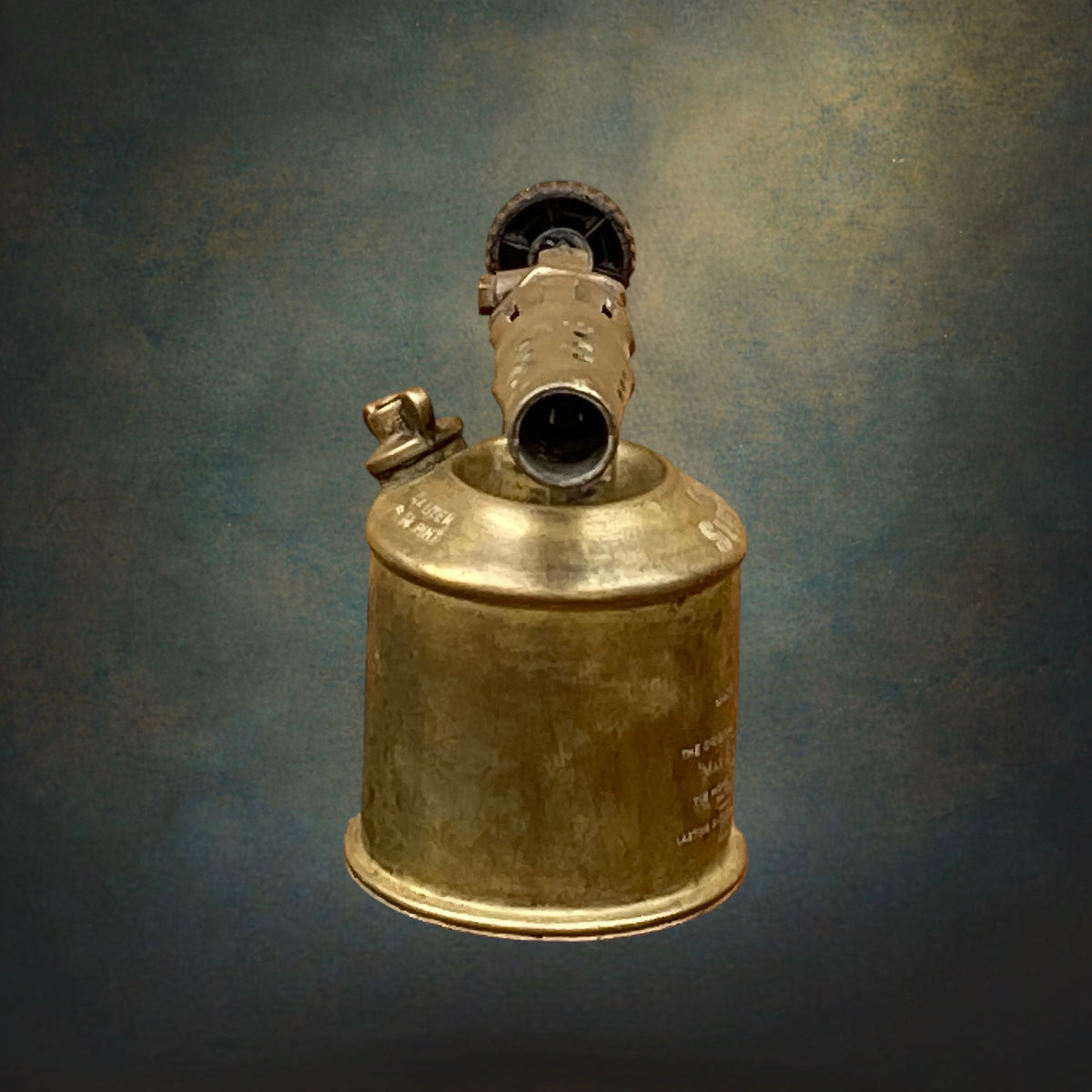 Lampe à Souder Original Sievert en Laiton – Suède, Années 50-60