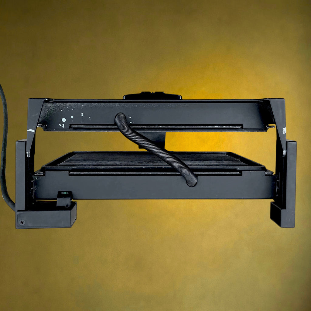 Grill Électrique NOVA Type 294 en Métal Orange et Bakélite Noire – Made in Belgium – Années 70
