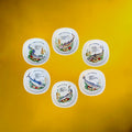 assiettes-recettes-poissons-lourioux-porcelaine-annees70