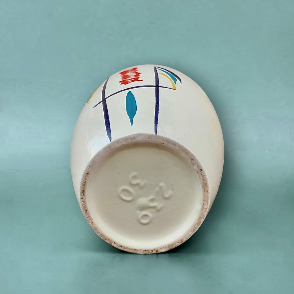 Vase vintage West Germany Scheurich “Europa-Linie” 239-30 – céramique moderniste années 60/70