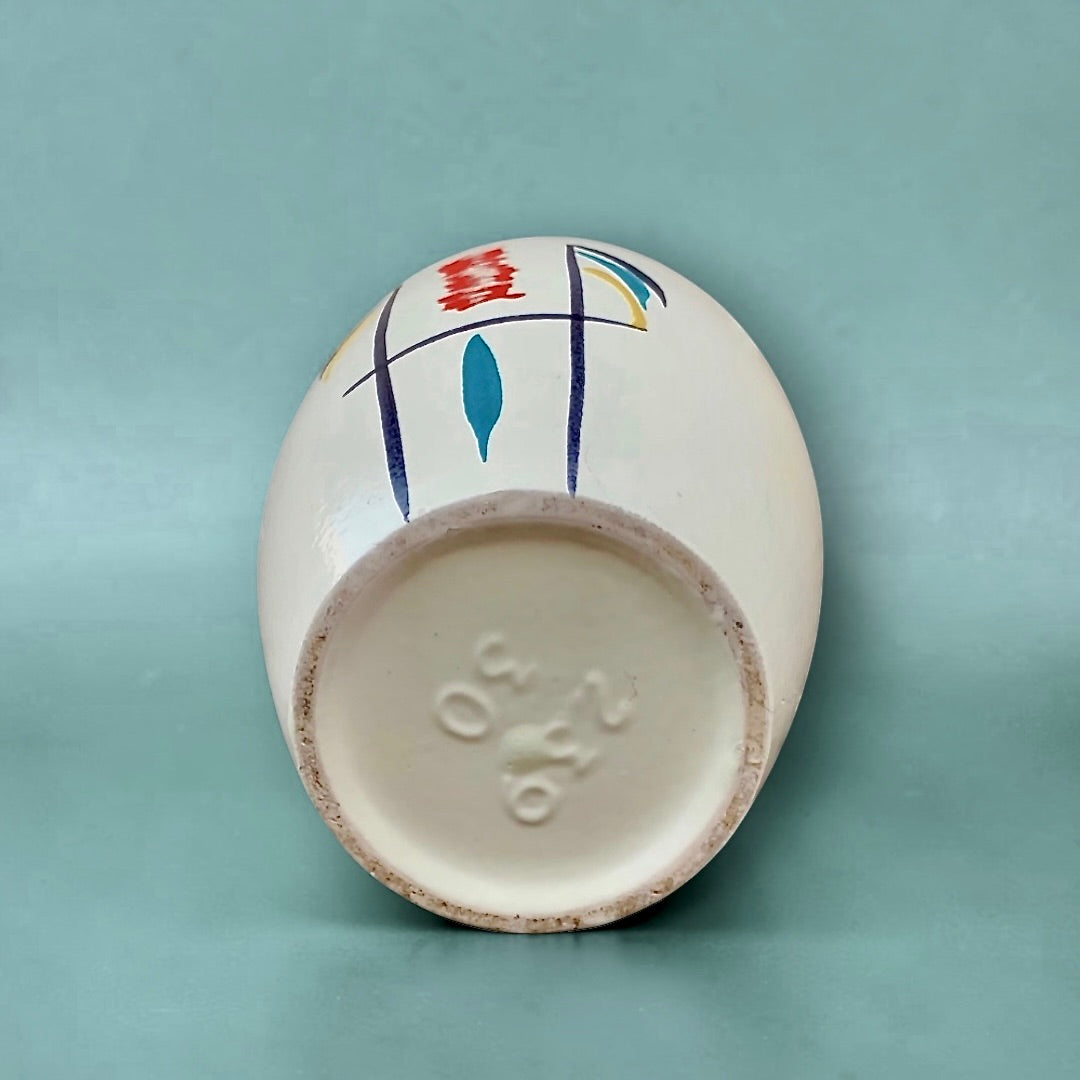 Vase vintage West Germany Scheurich “Europa-Linie” 239-30 – céramique moderniste années 60/70