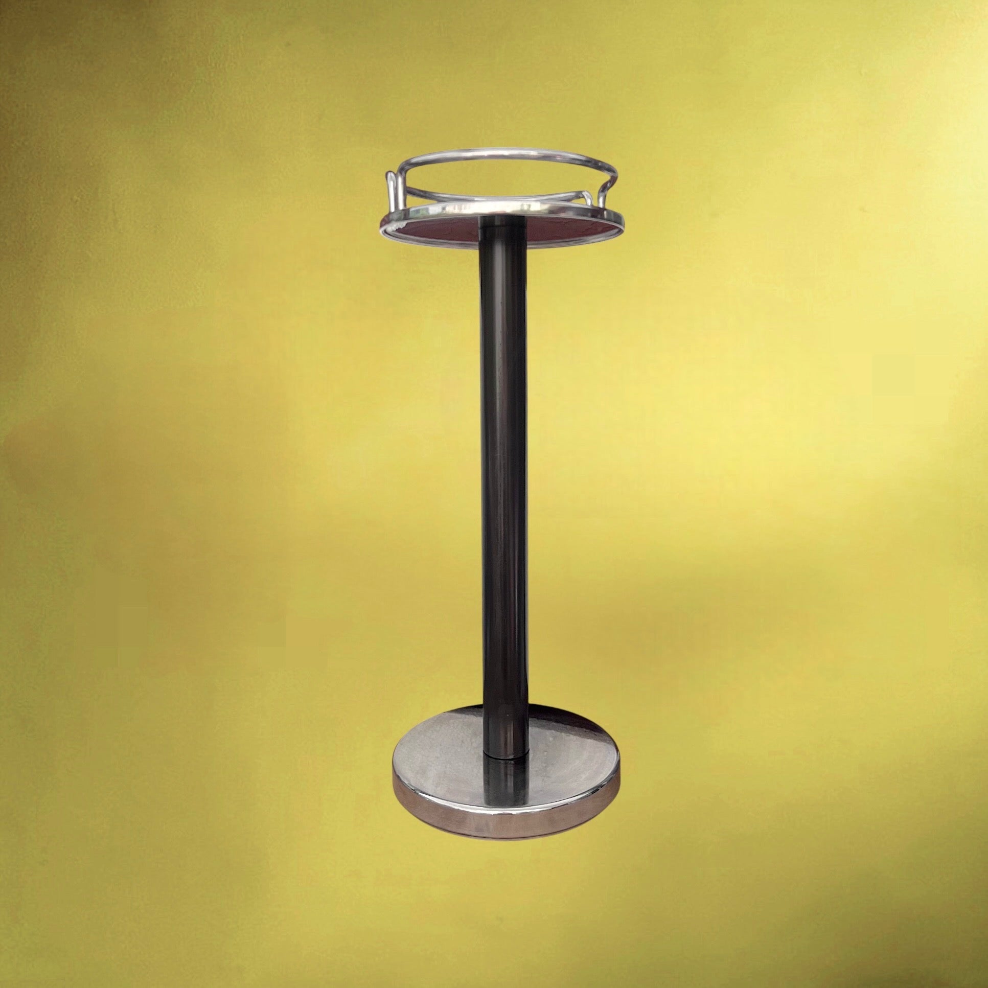 colonne-alessi-sottsass-porte-seau-inox-annees80