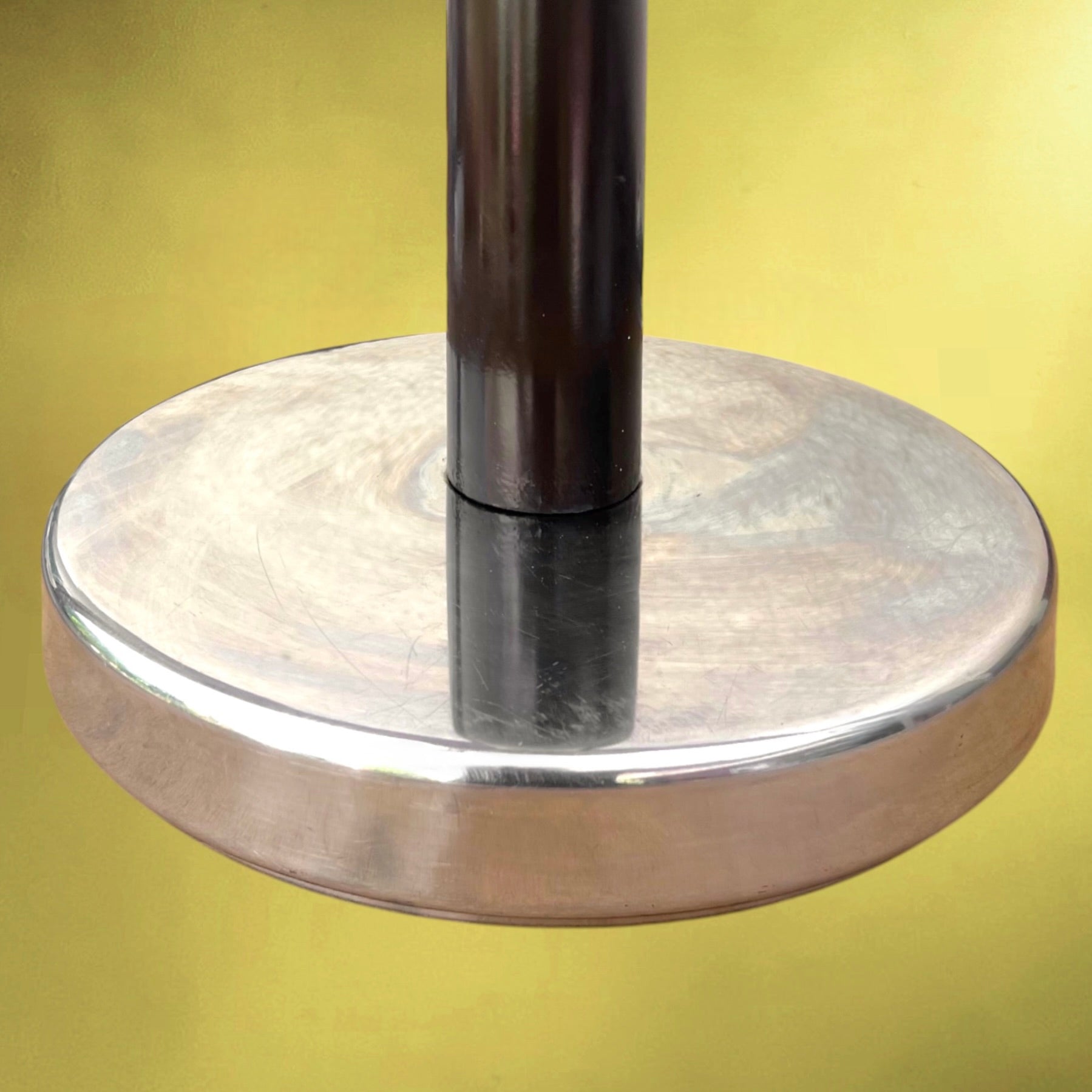 Colonne Porte-Seau Ettore Sottsass pour Alessi Inox 18/10 - Design Italien - Années 80 90