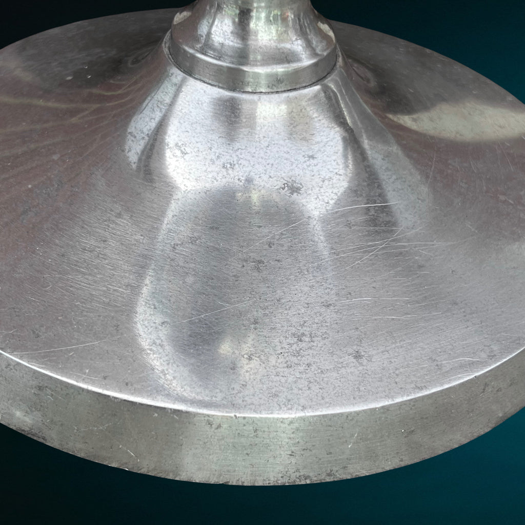 Bougeoir Space Age en Fonte d’Aluminium à Boules Empilées – Années 70