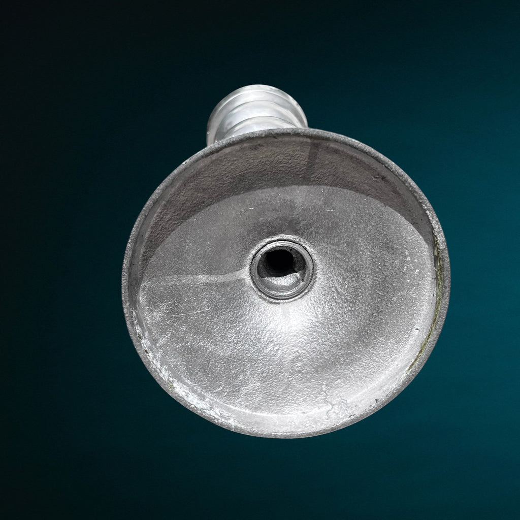 Bougeoir Space Age en Fonte d’Aluminium à Boules Empilées – Années 70