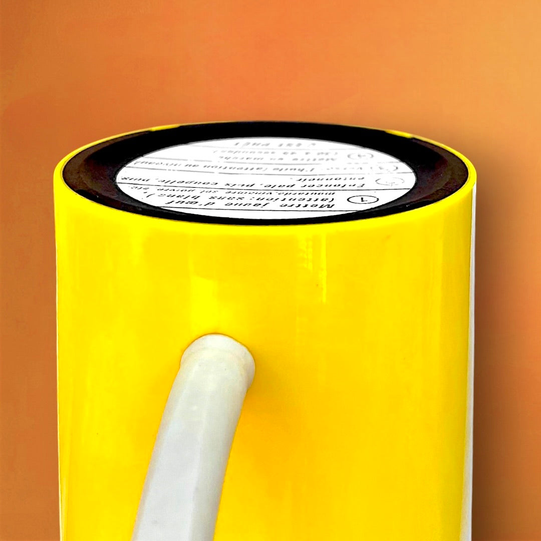 Mayonnaise Minute SEB Jaune Électrique Design Pop Années 70