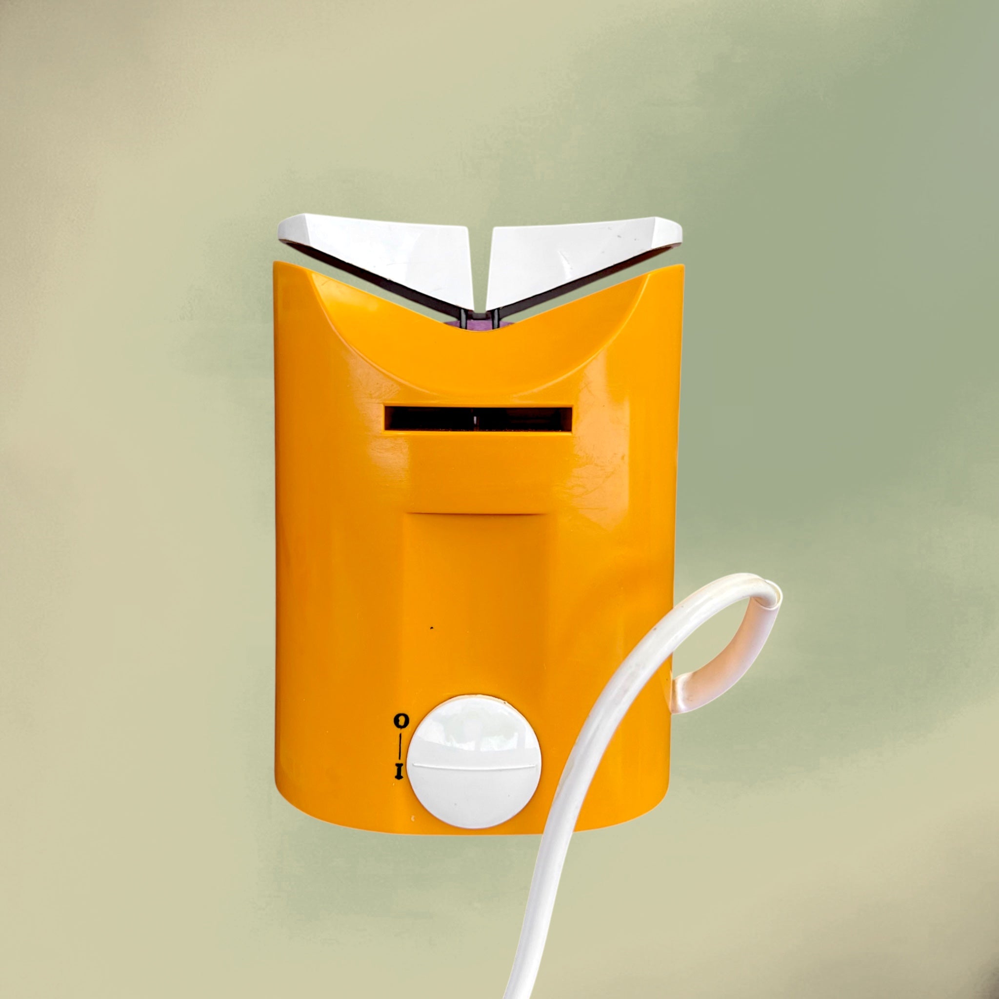Affûteur de Couteaux Électrique Orange Plastique Design Space Age Avec Boîte – Années 70