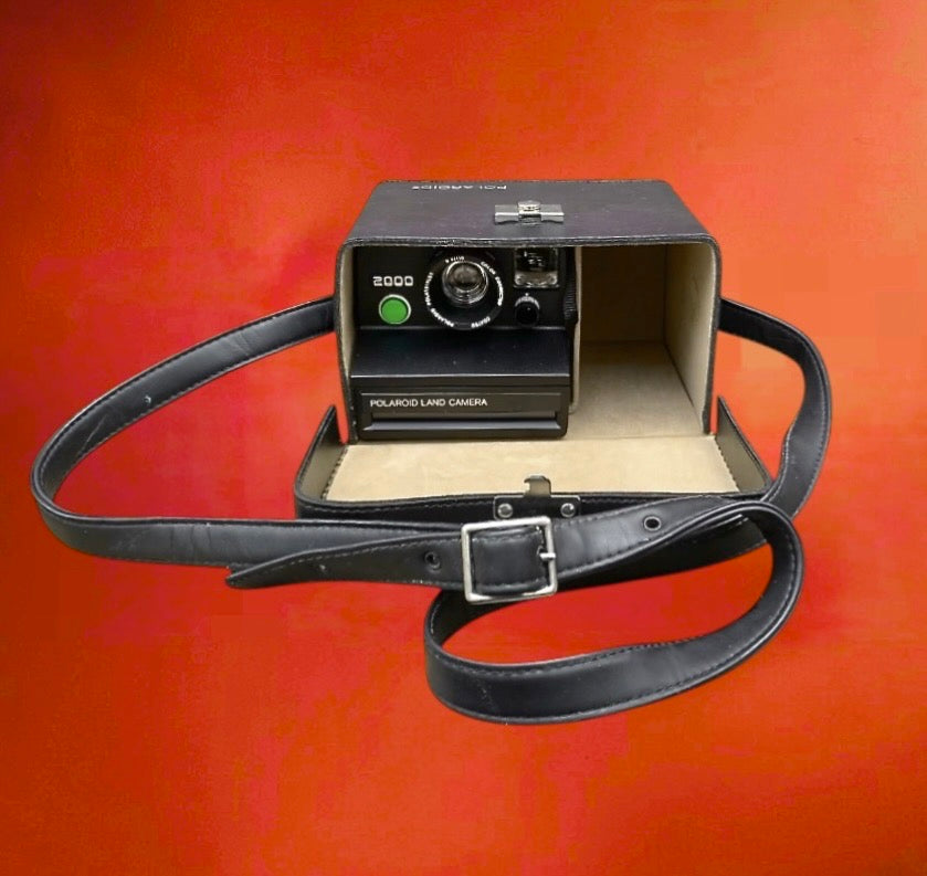 Polaroid Land Camera 2000 vintage avec valisette – appareil photo instantané années 1970