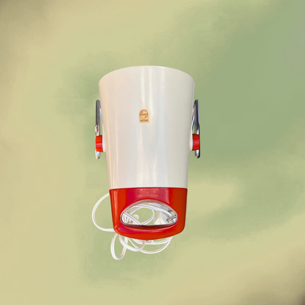 Lampe Infraphil Philips HP3609 Vintage Rouge et Blanc Boîte d’Origine – Années 60 70