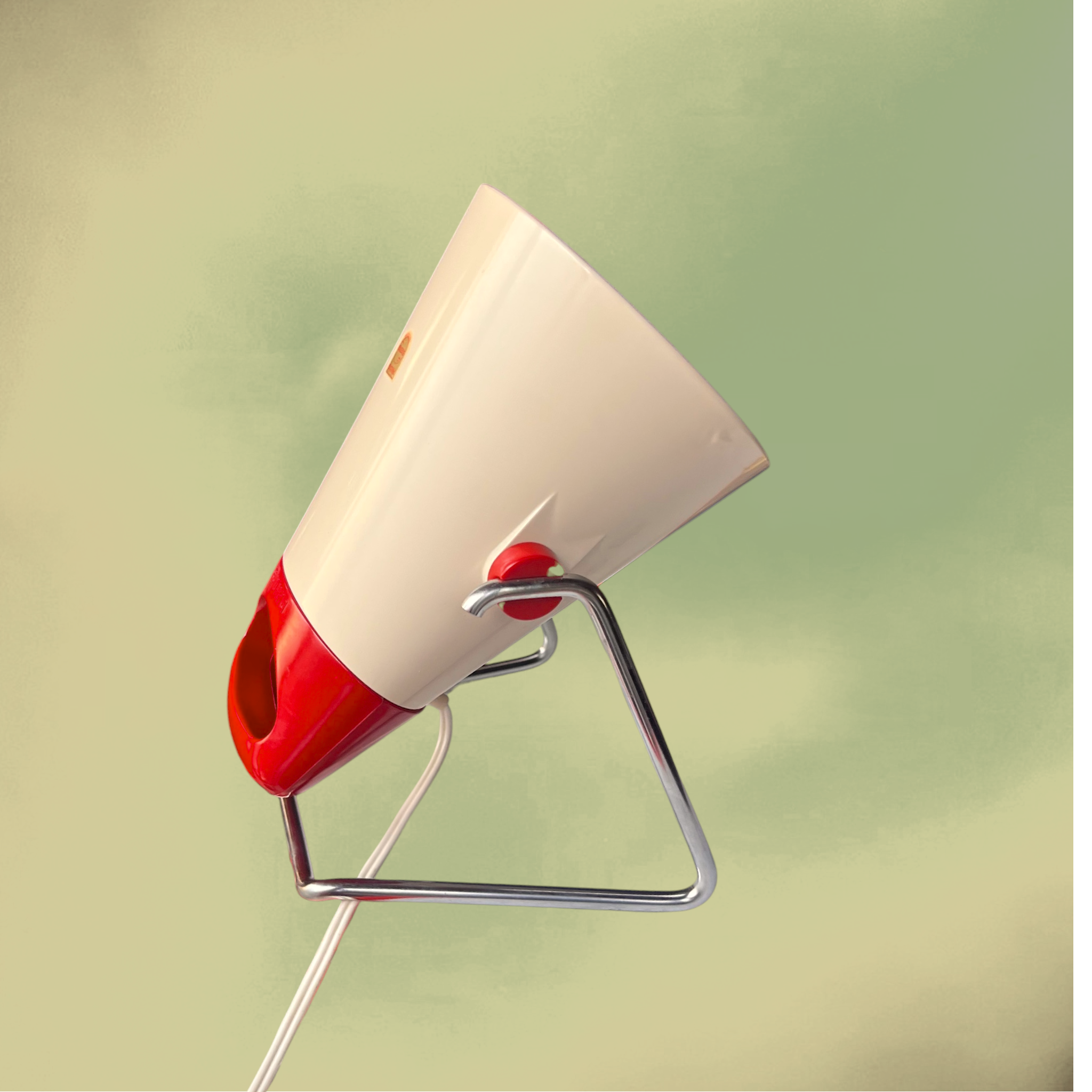 Lampe Infraphil Philips HP3609 Vintage Rouge et Blanc Boîte d’Origine – Années 60 70