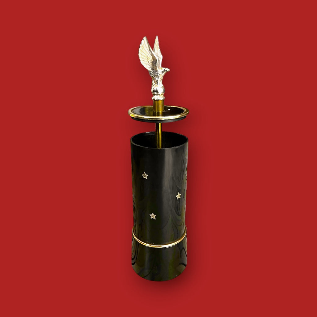 Porte-cigarettes musical vintage japonais – Déploiement en fleur – 18 emplacements – Années 70