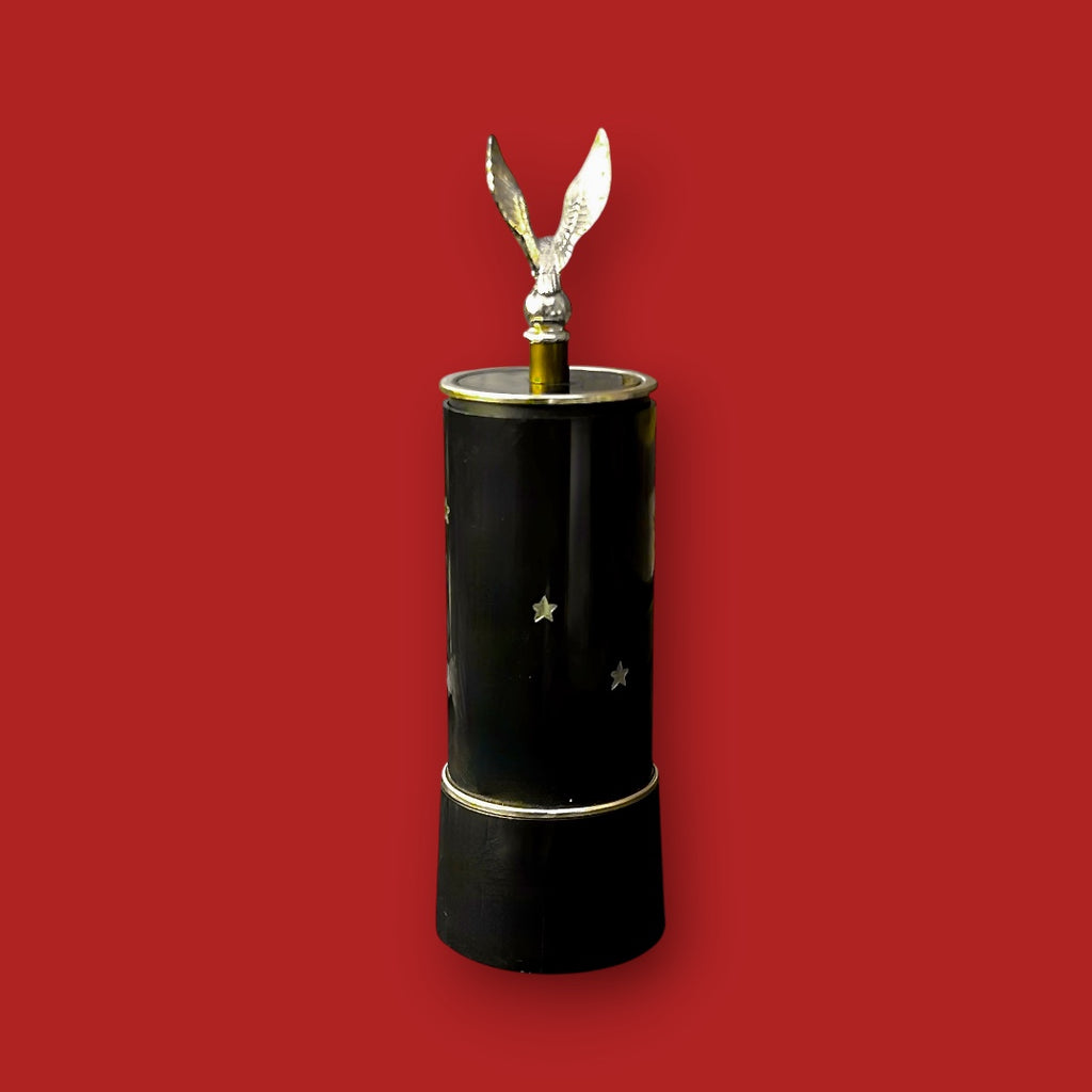 Porte-cigarettes musical vintage japonais – Déploiement en fleur – 18 emplacements – Années 70