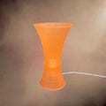 Lampe de Table Birzì D58 Luceplan Orange Silicone Souple Italie 2004