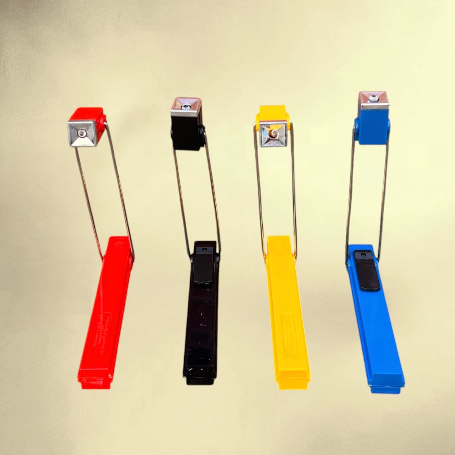 Lot de 4 lampes portables Smart Light – lampes de lecture pliables design années 80 – Hong Kong