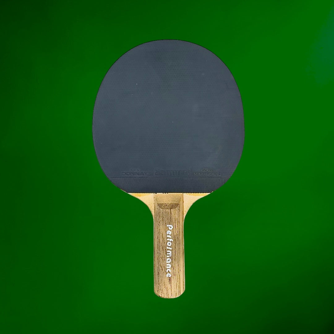 Raquette de Tennis de Table Donnay Performance avec Housse Écossaise – Années 70