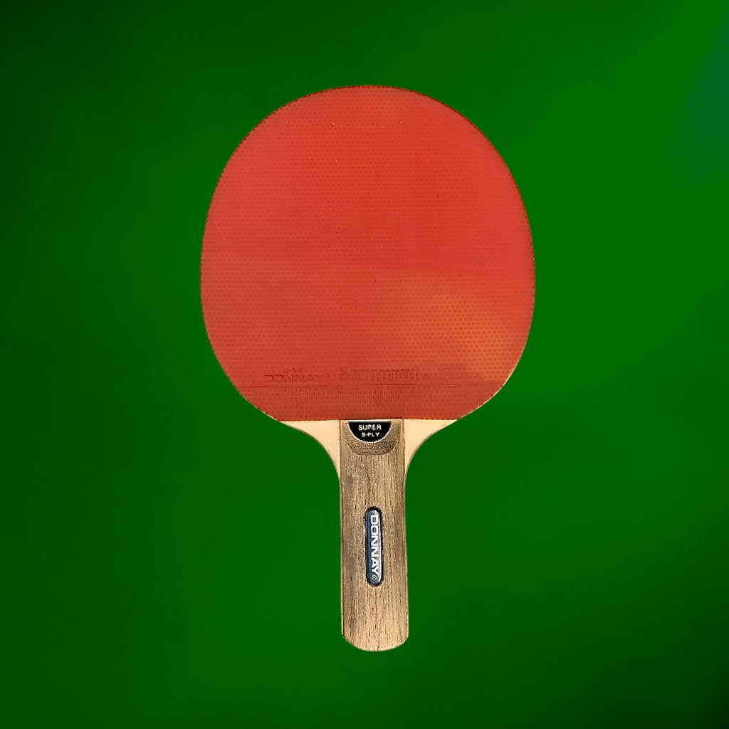 Raquette de Tennis de Table Donnay Performance avec Housse Écossaise – Années 70