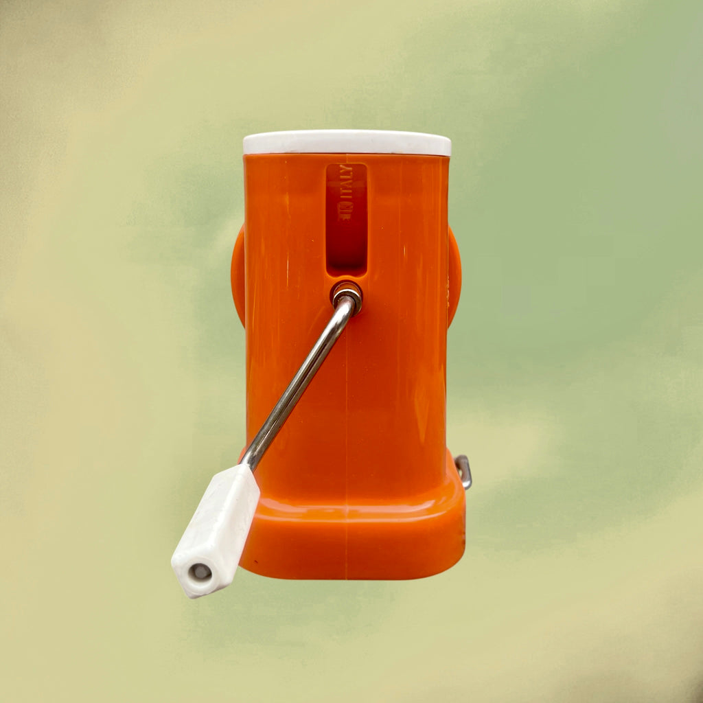 Coupe-Légumes Manuel Supernova Gourmet Prissy 700 Orange avec 4 Disques - Années 70