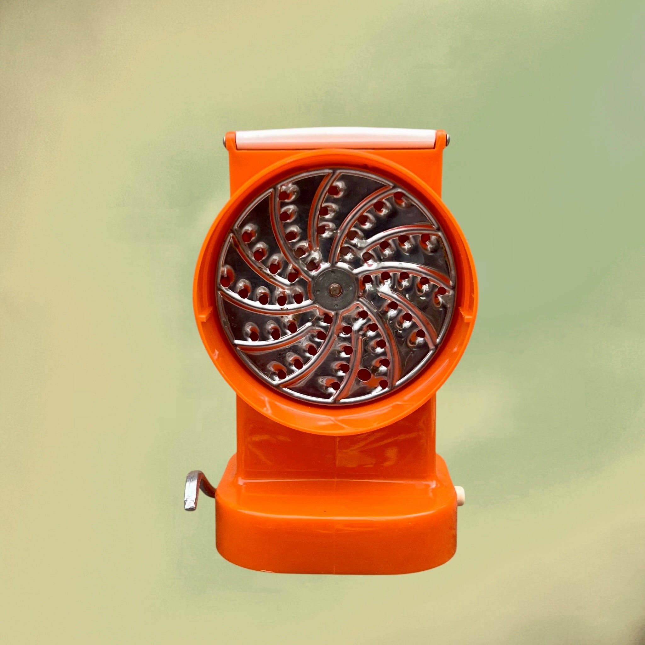 Coupe-Légumes Manuel Supernova Gourmet Prissy 700 Orange avec 4 Disques - Années 70
