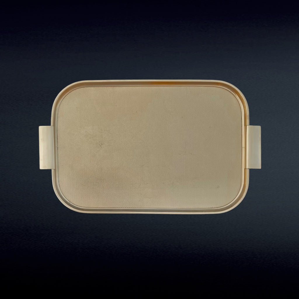 plateau-service-aluminium-anodise-dore-style-carefree-annees-60

