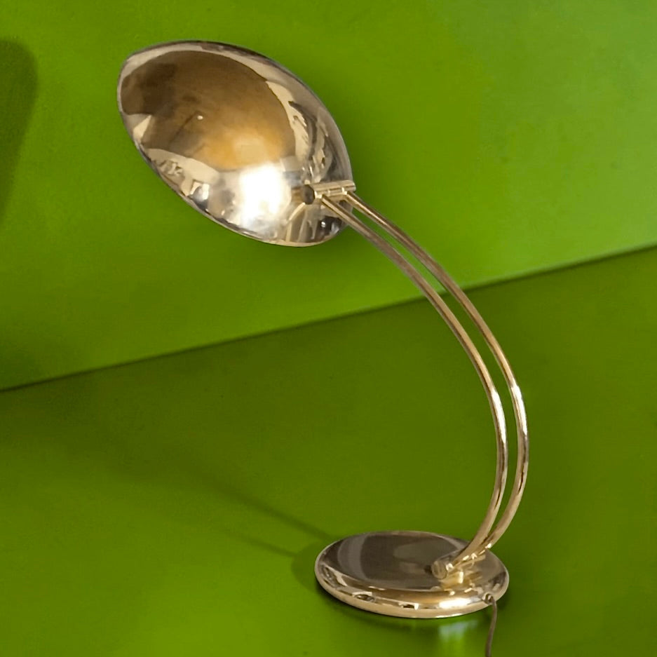 Lampe à poser Massive – design Space Age UFO – Belgique, années 1970
