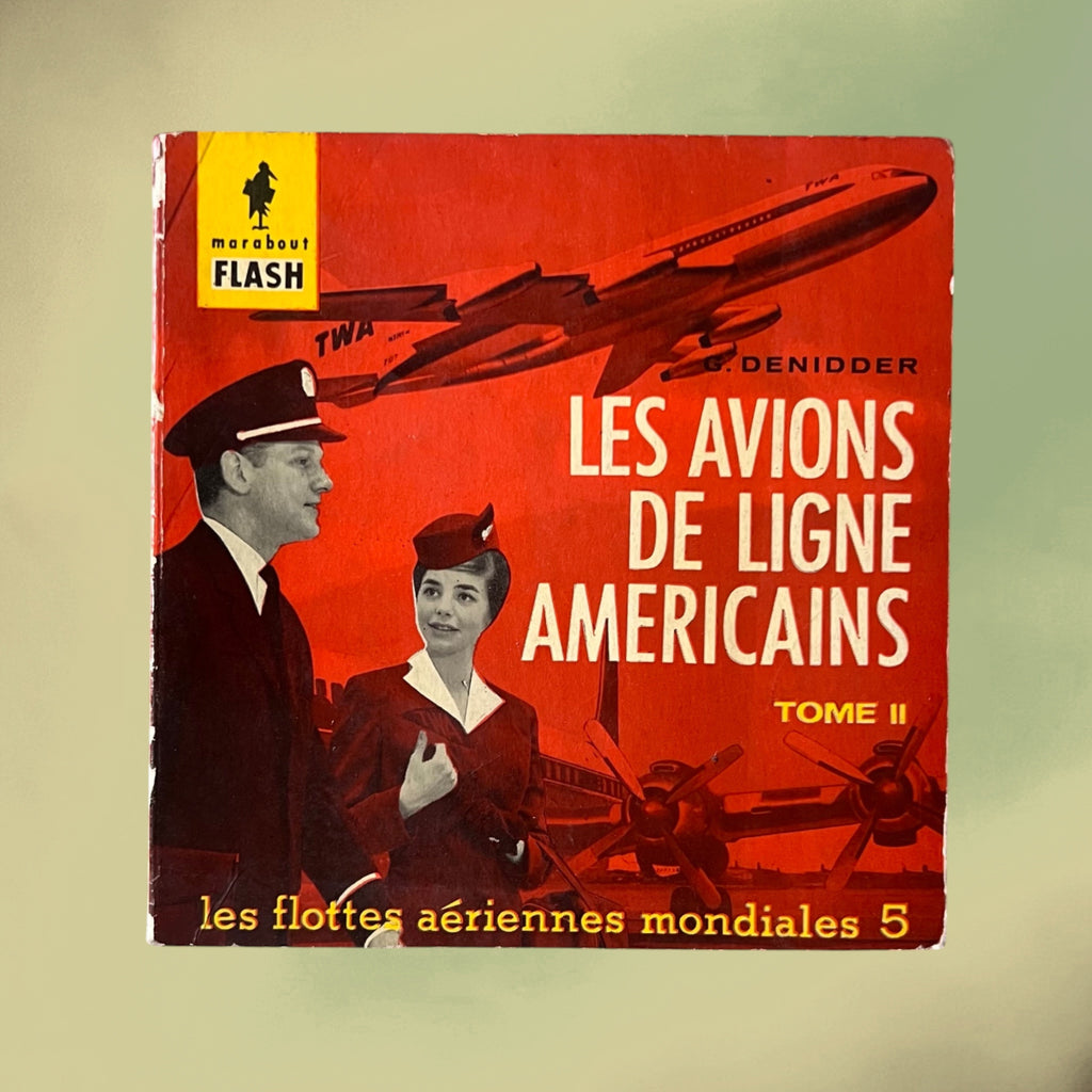 Lot de 10 Livres Marabout Flash Aviation et Marine – Années 1959-1961