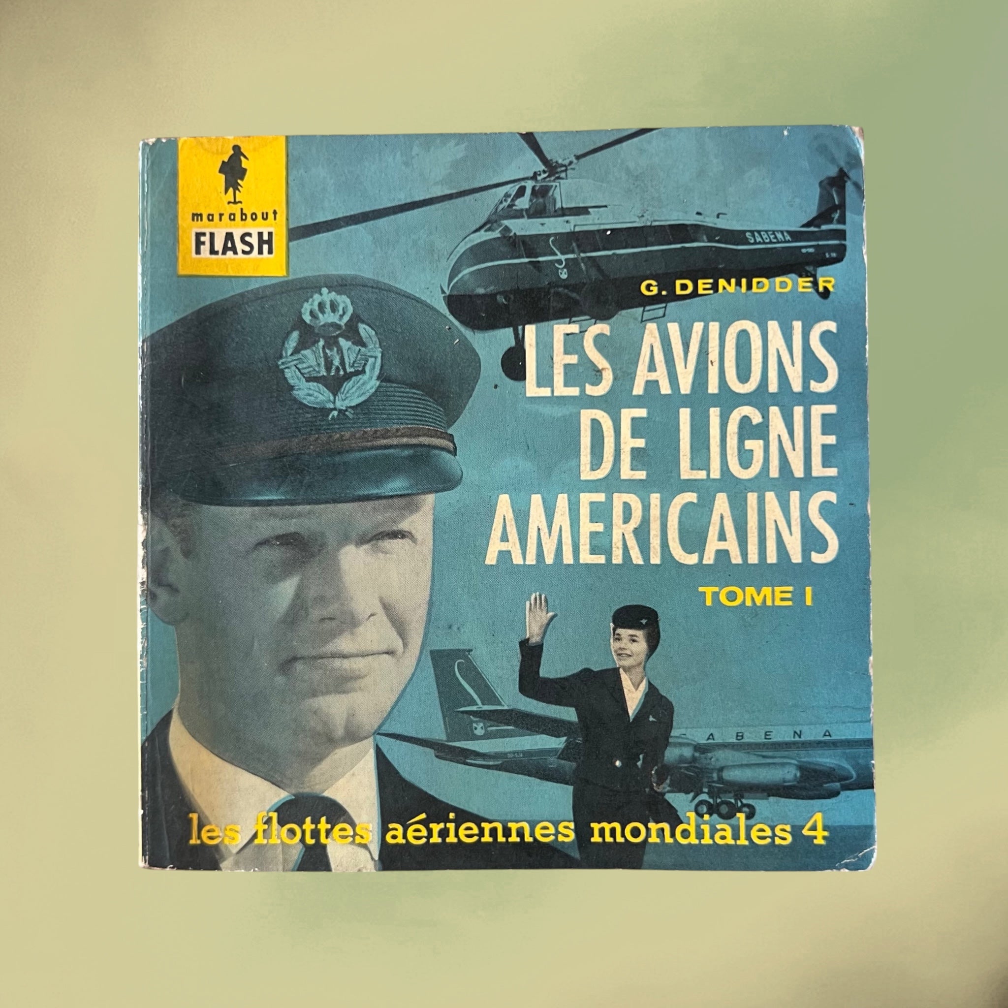 Lot de 10 Livres Marabout Flash Aviation et Marine – Années 1959-1961