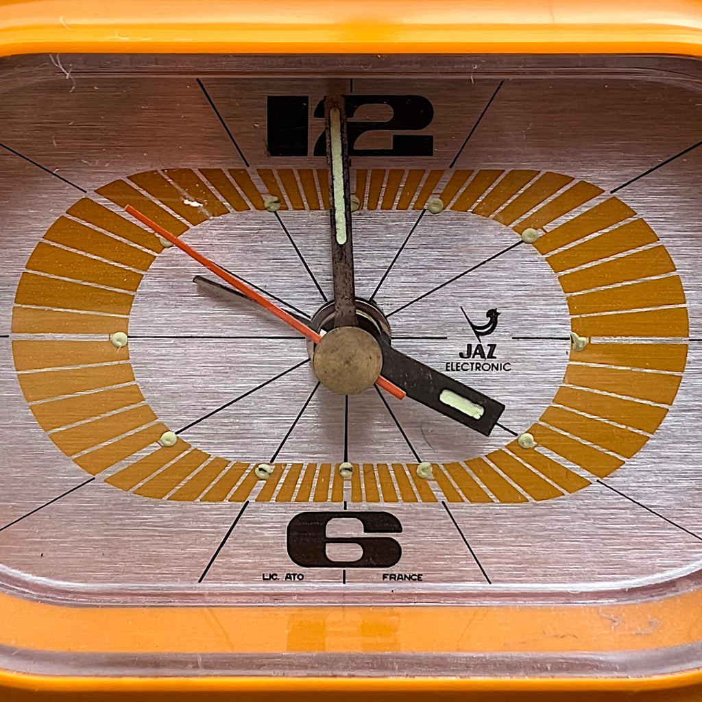 Réveil Jaz Cachic Space Age Orange – 1975-1978