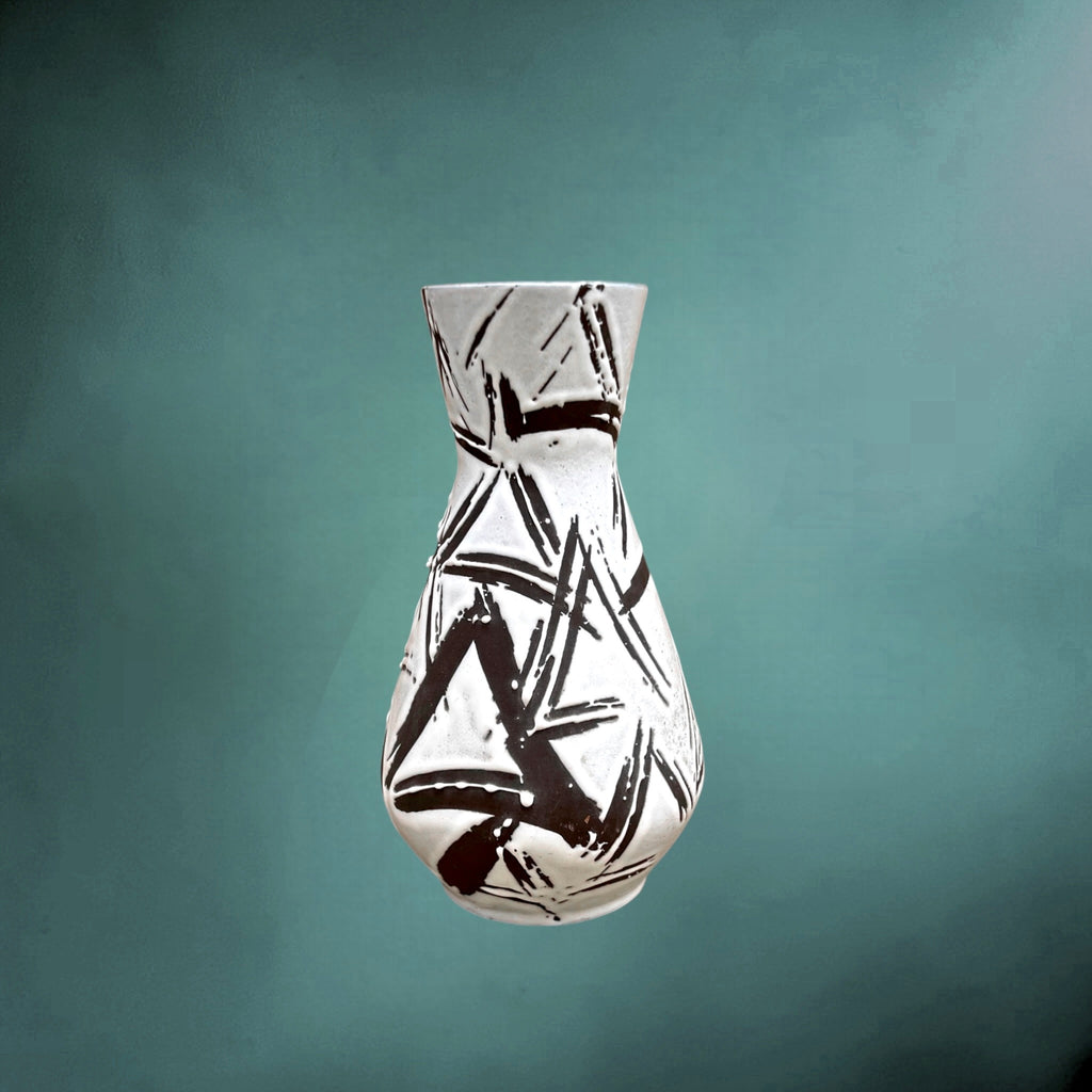 Vase Carstens Tönnieshof 1218-22 en Céramique Graphique – Années 1960