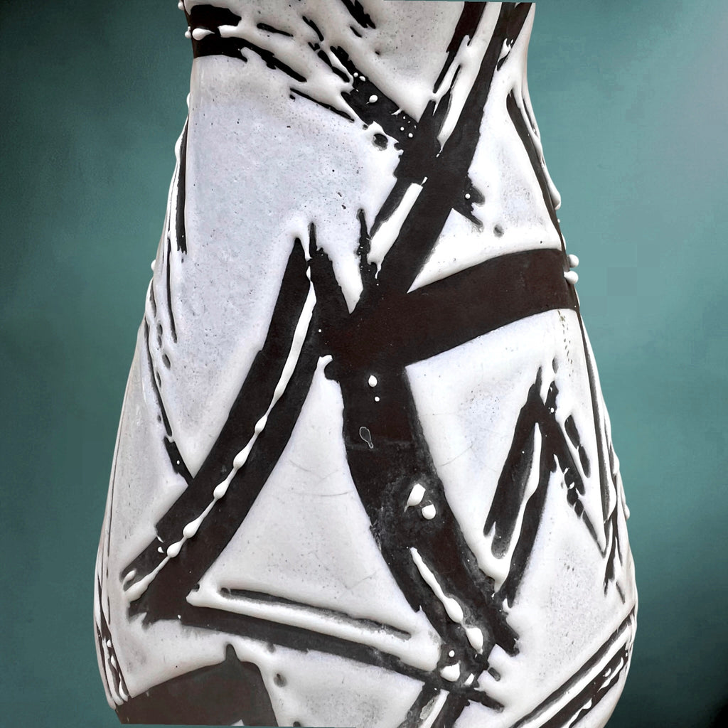 Vase Carstens Tönnieshof 1218-22 en Céramique Graphique – Années 1960