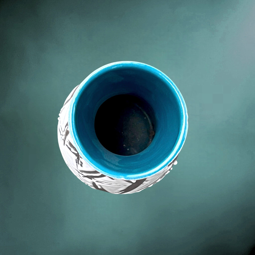 Vase Carstens Tönnieshof 1218-22 en Céramique Graphique – Années 1960