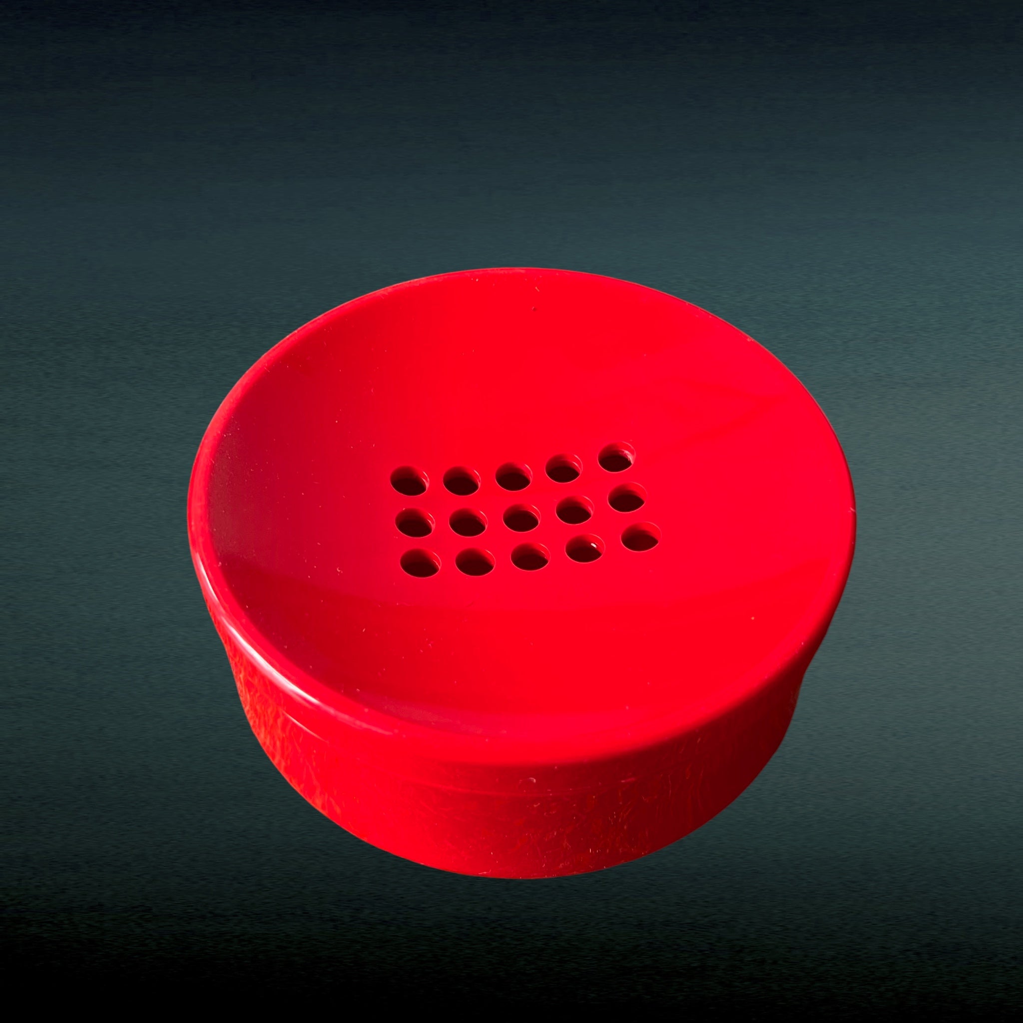 Duo d’Accessoires de Salle de Bain Gedy par Makio Hasuike Rouge – Années 70