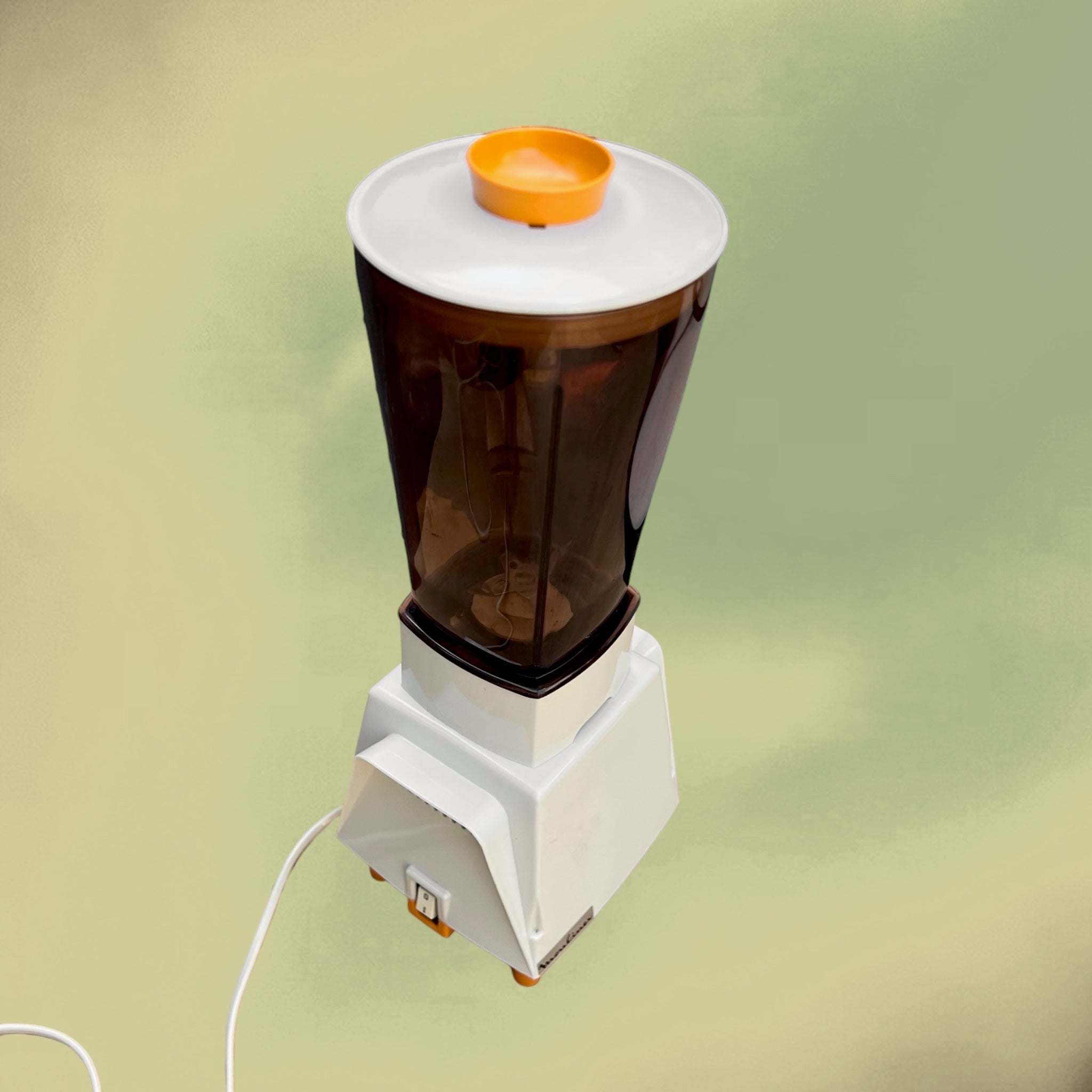 Blender Moulinex Mixer Blender 276 Orange et Marron – Années 70