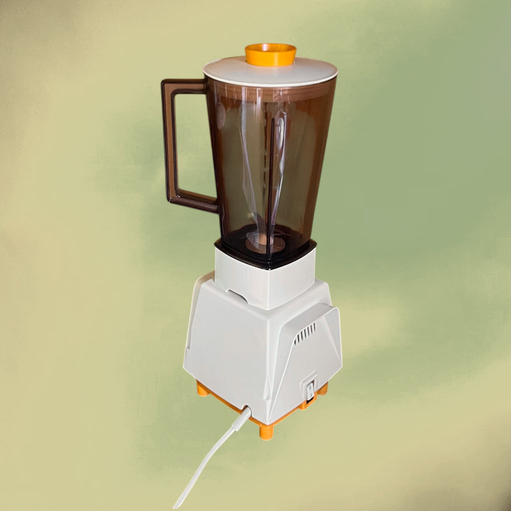 Blender Moulinex Mixer Blender 276 Orange et Marron – Années 70