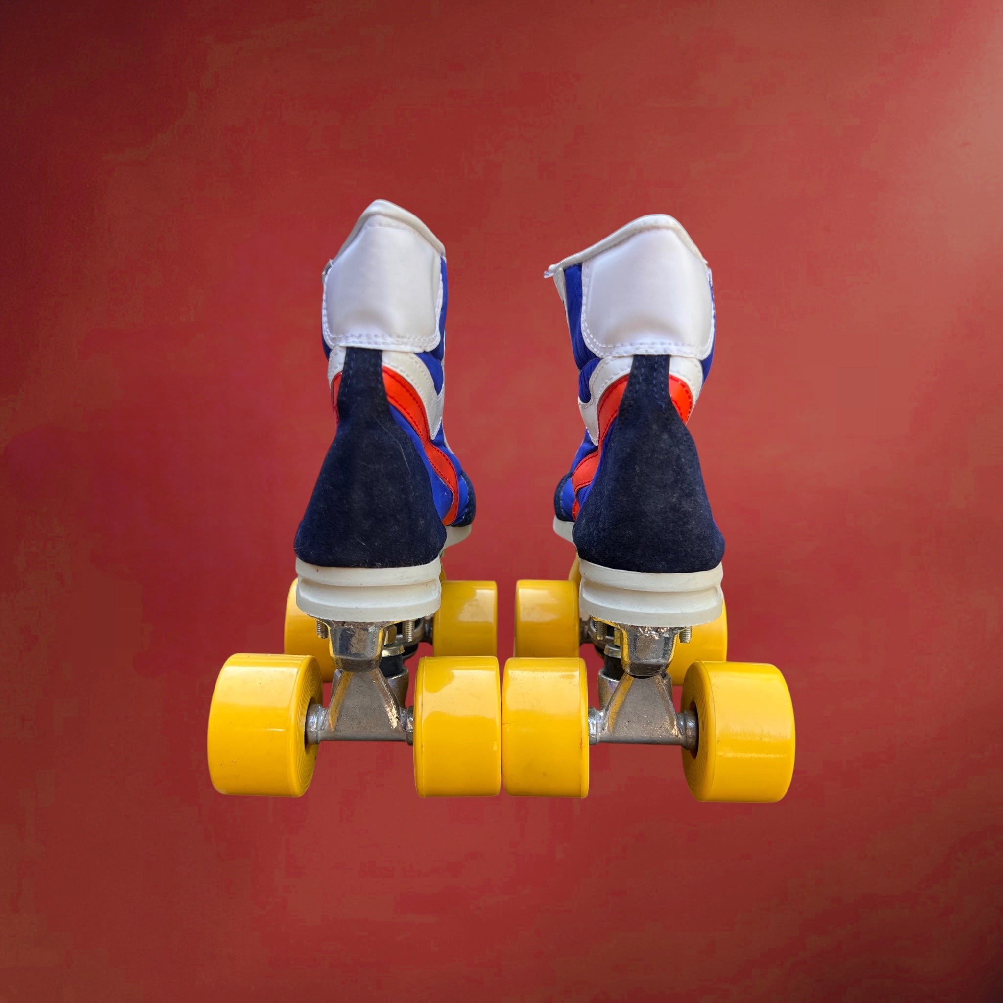 Patins à roulettes Skater pour enfant avec boîte d’origine – Années 1980