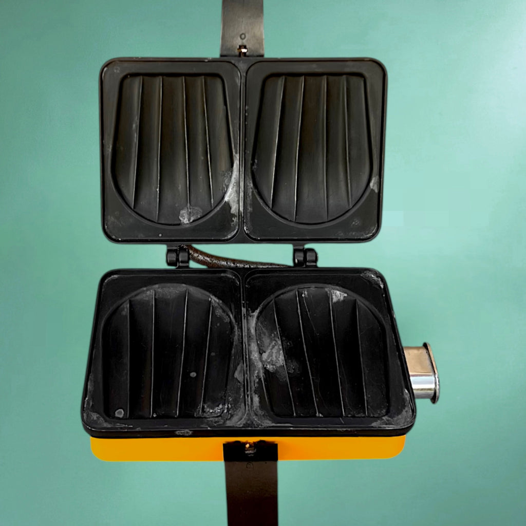 Appareil à Croque-Monsieur Nova Croc’Seconde Jaune d’Œuf – Années 1970