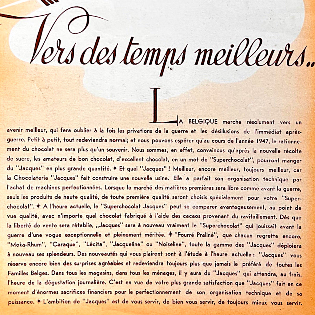 Album Publicitaire Jacques « Les Races Humaines » Complet – 1947
