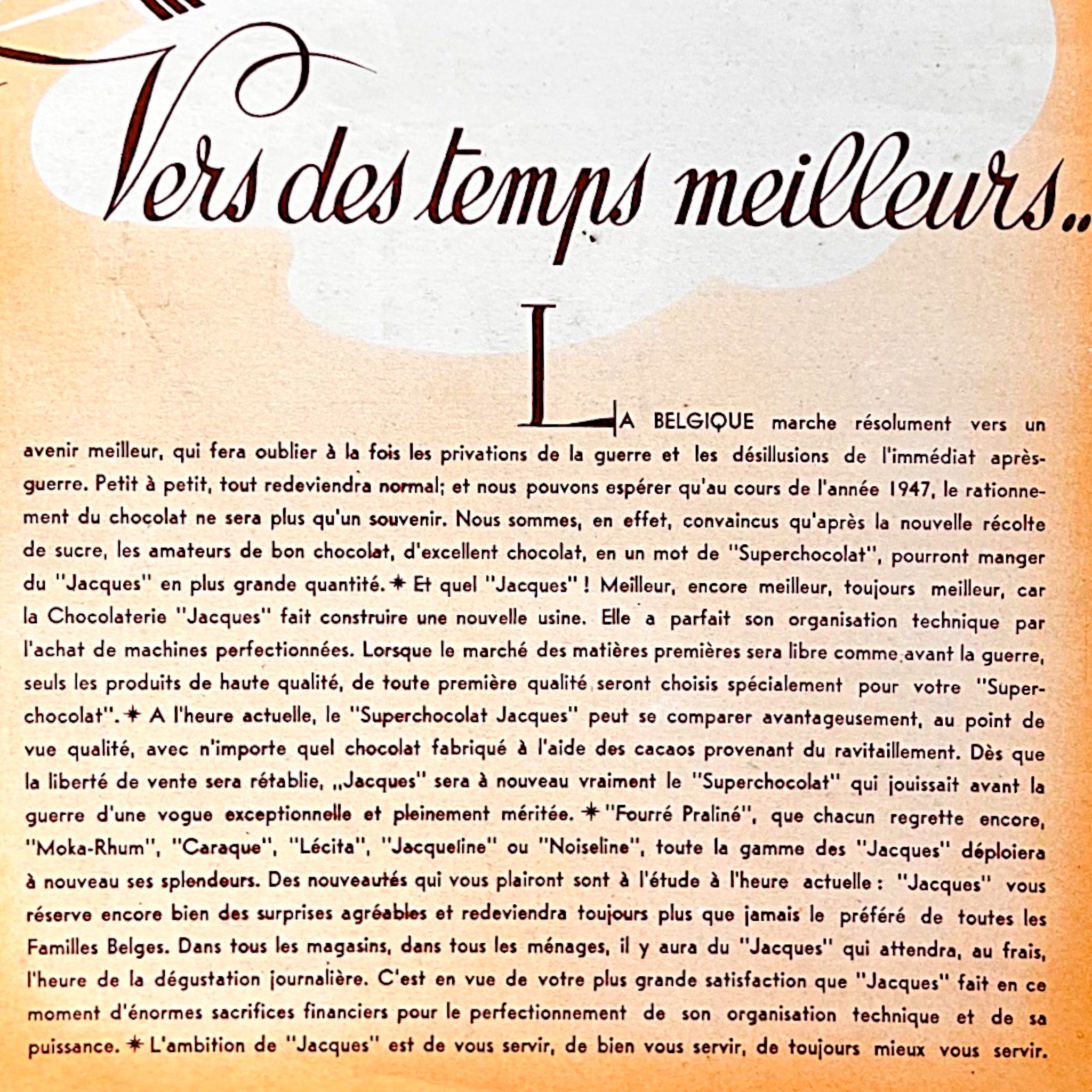 Album Publicitaire Jacques « Les Races Humaines » Complet – 1947