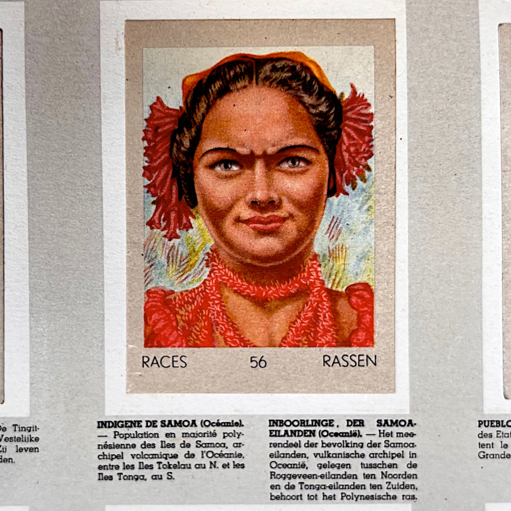 Album Publicitaire Jacques « Les Races Humaines » Complet – 1947