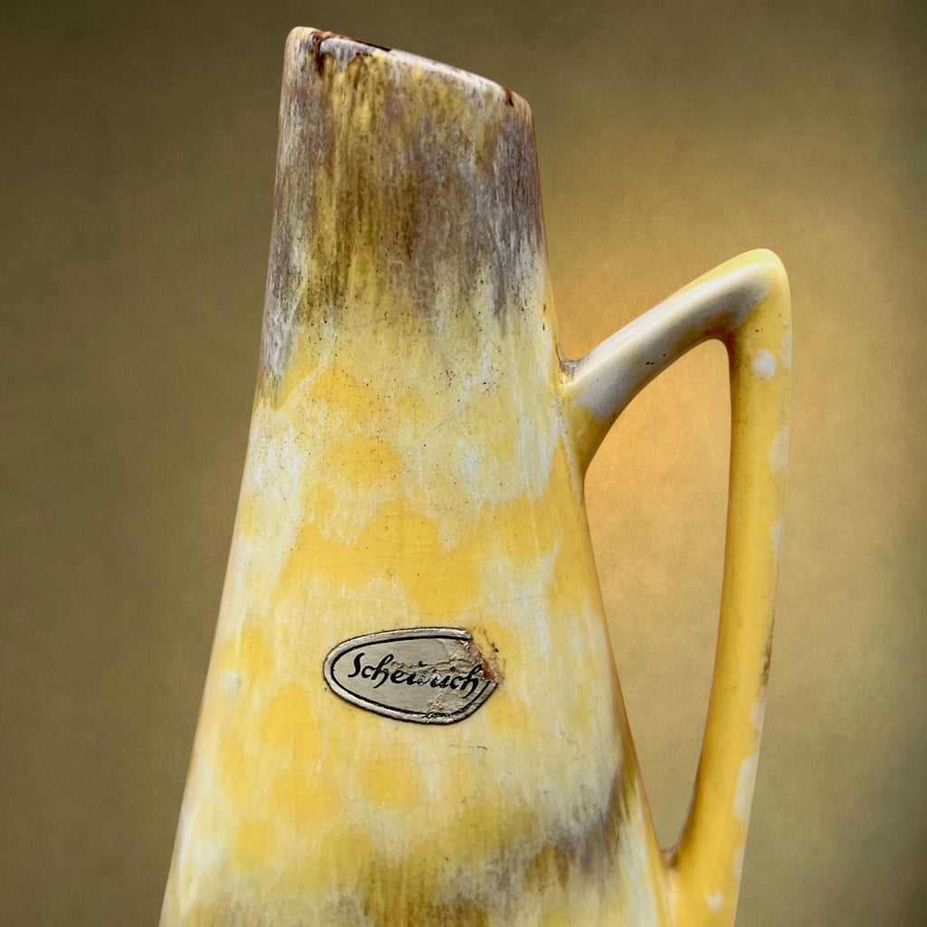 Vase Pichet Scheurich 271-22 par Heinz Siery – Années 60
