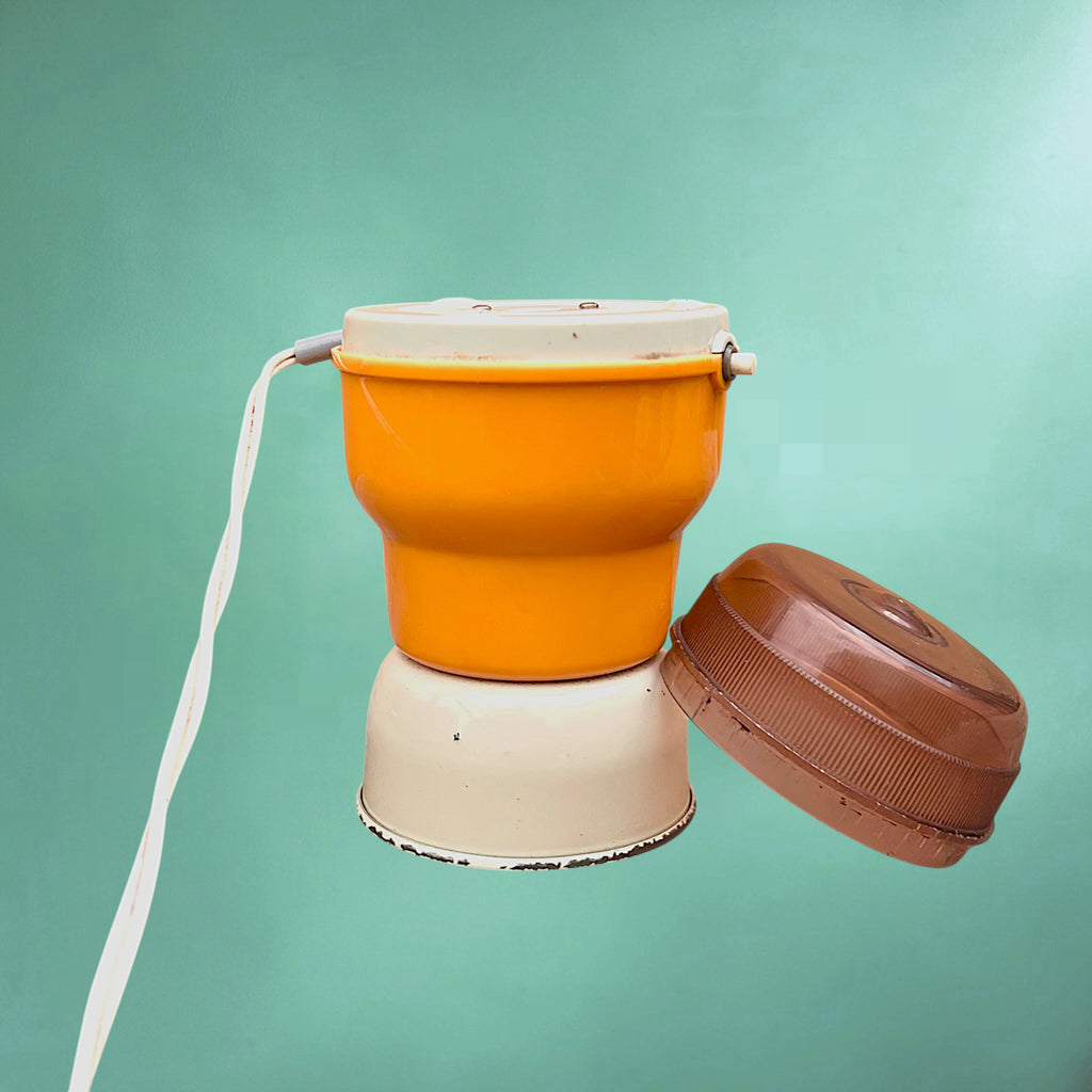 Moulin à Café Moulinex Type 255 Orange – Années 1970