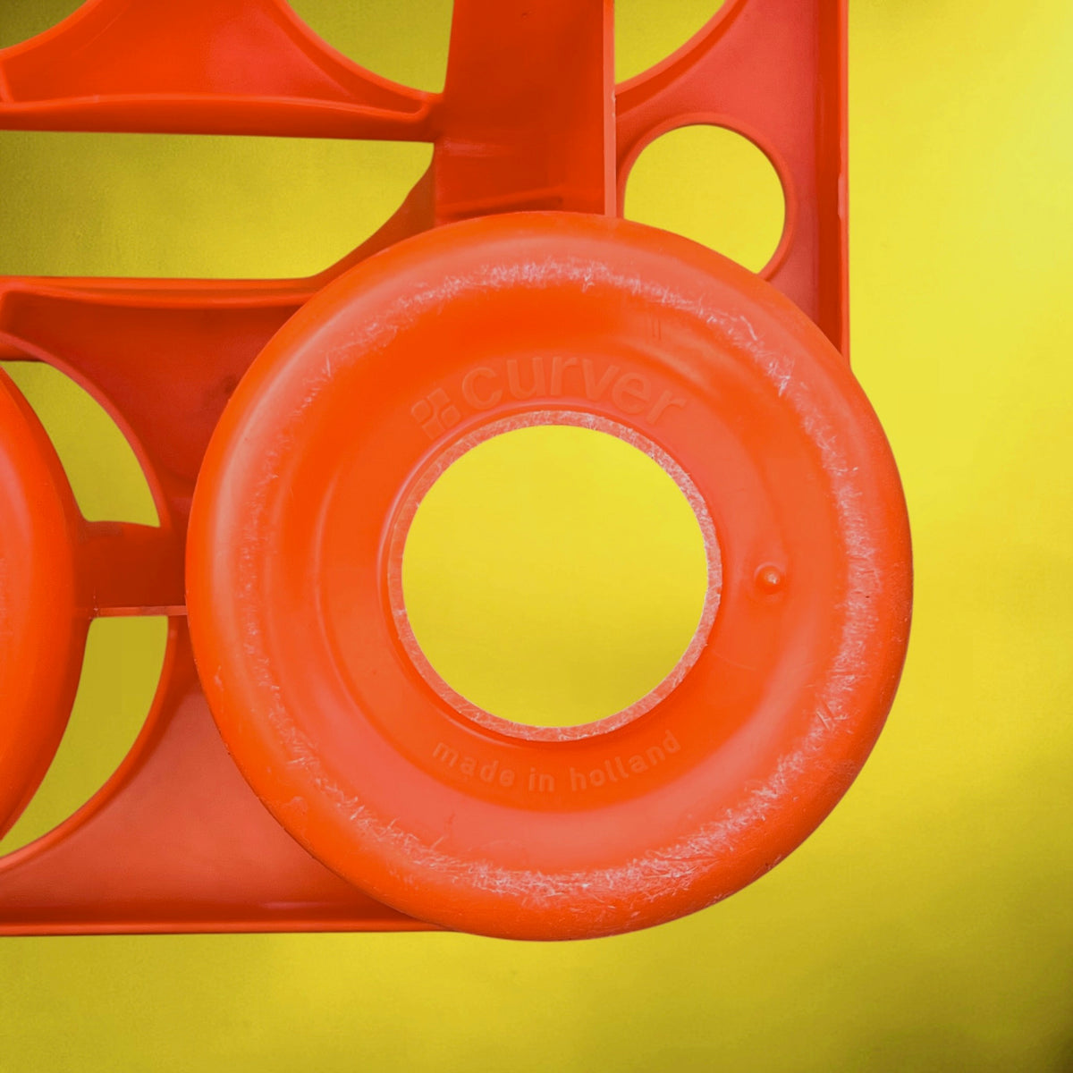 Trio de Porte-Bouteilles en Plastique Curver et Anonymes – Années 70